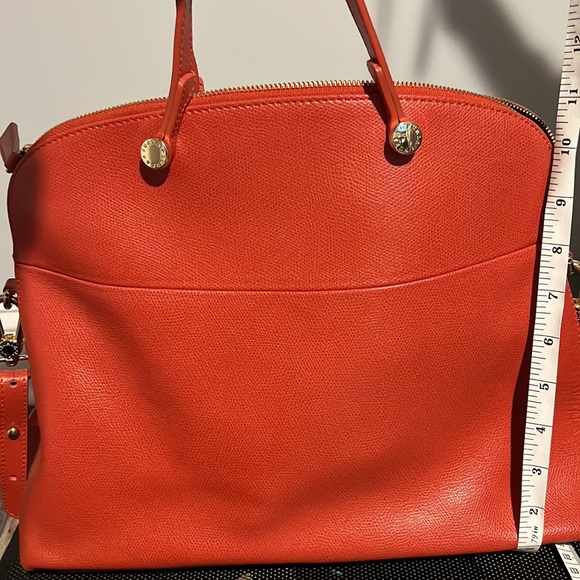 EUC Furla Piper bag in orange - Picture 9 of 9